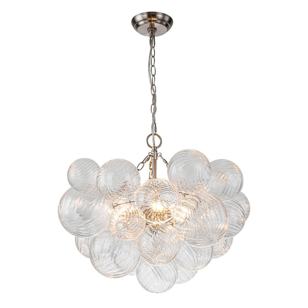 Stellia Bubble Art Brass Chandelier - Lamp Copper