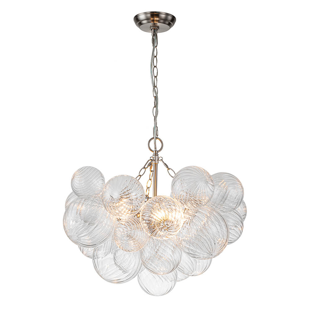 Stellia Bubble Art Brass Chandelier - Lamp Copper