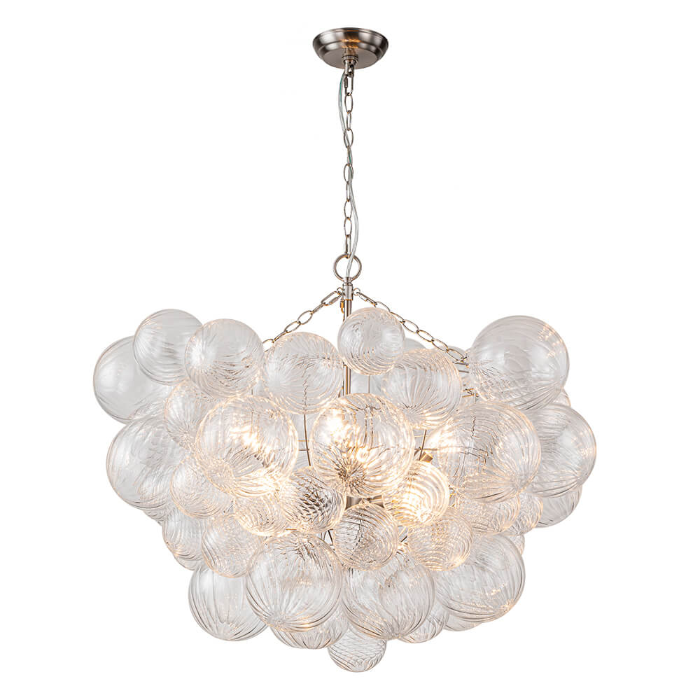 Stellia Bubble Art Brass Chandelier - Lamp Copper