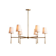 Varenne Round Chandelier - Lamp Copper
