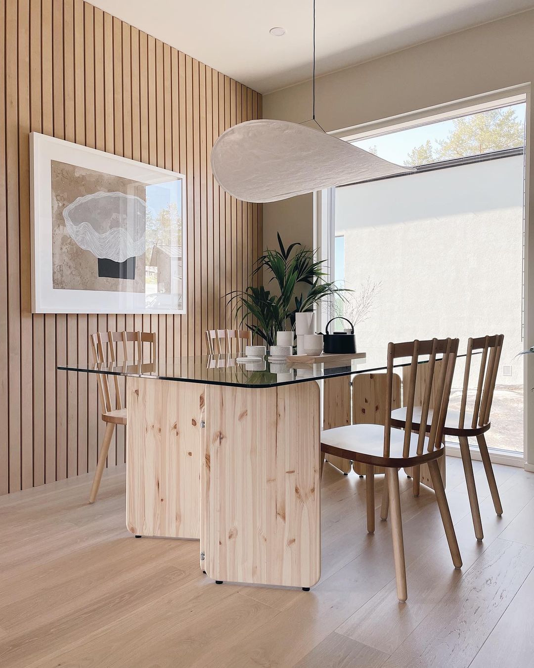 Elsolir Modern Minimalist Paper Pendant Lamp - Lamp Copper