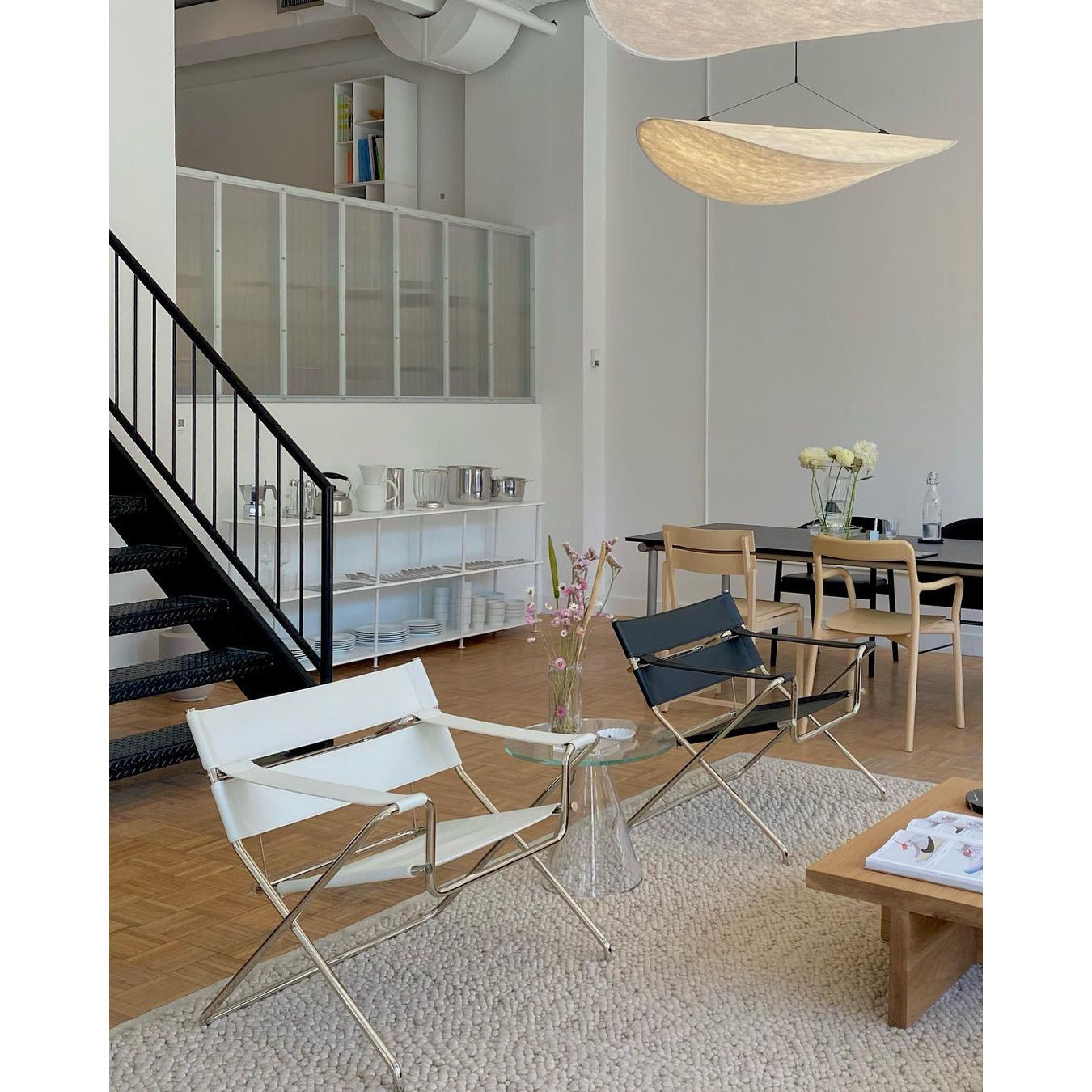 Elsolir Modern Minimalist Paper Pendant Lamp - Lamp Copper