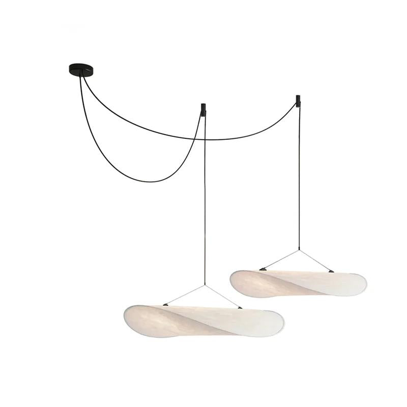 Elsolir Modern Minimalist Paper Pendant Lamp - Lamp Copper