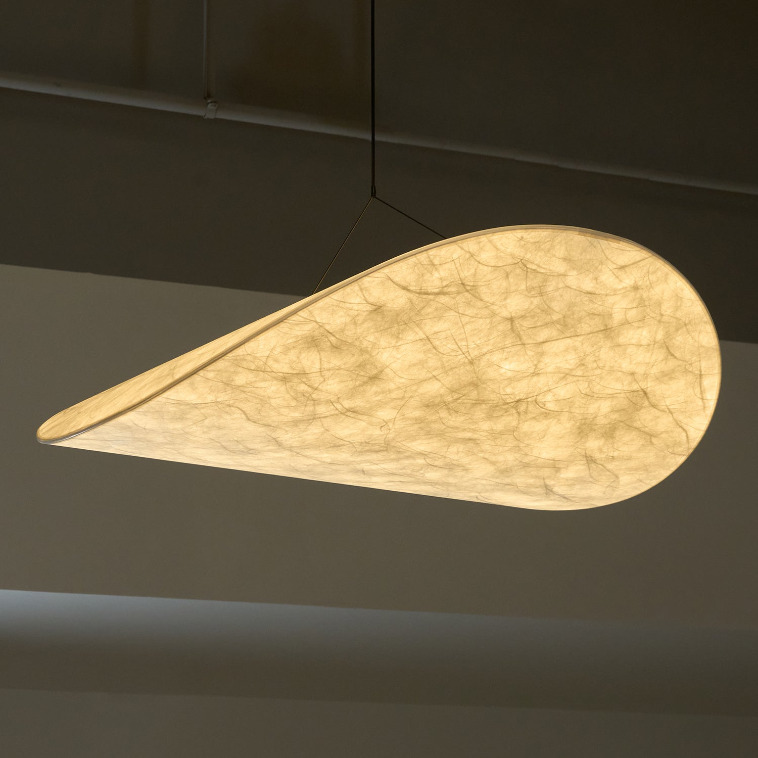 Elsolir Modern Minimalist Paper Pendant Lamp - Lamp Copper