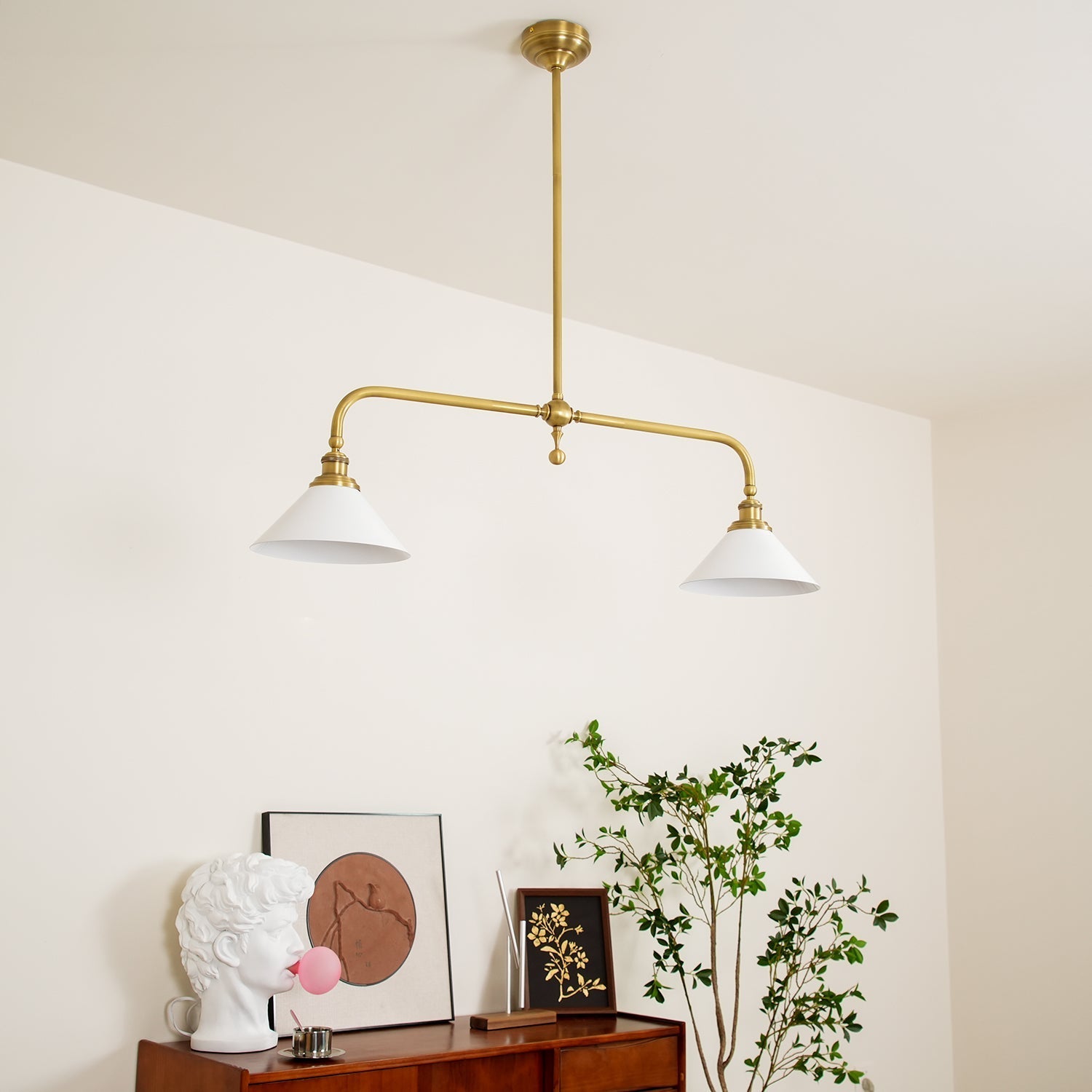 Vallence Pendant Light - Lamp Copper