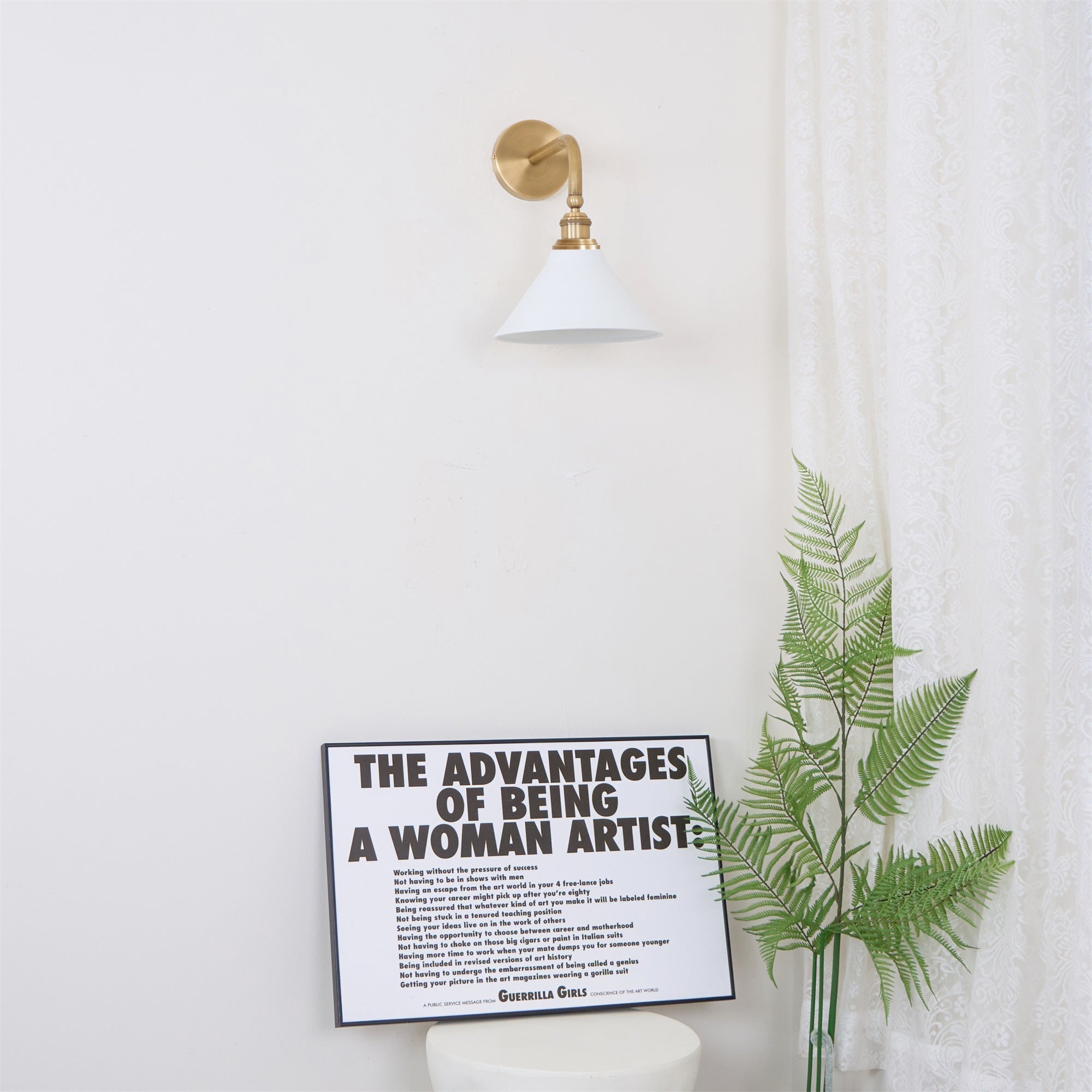 Zomareth Modern Minimalist Ceramics Wall Lamp - Lamp Copper