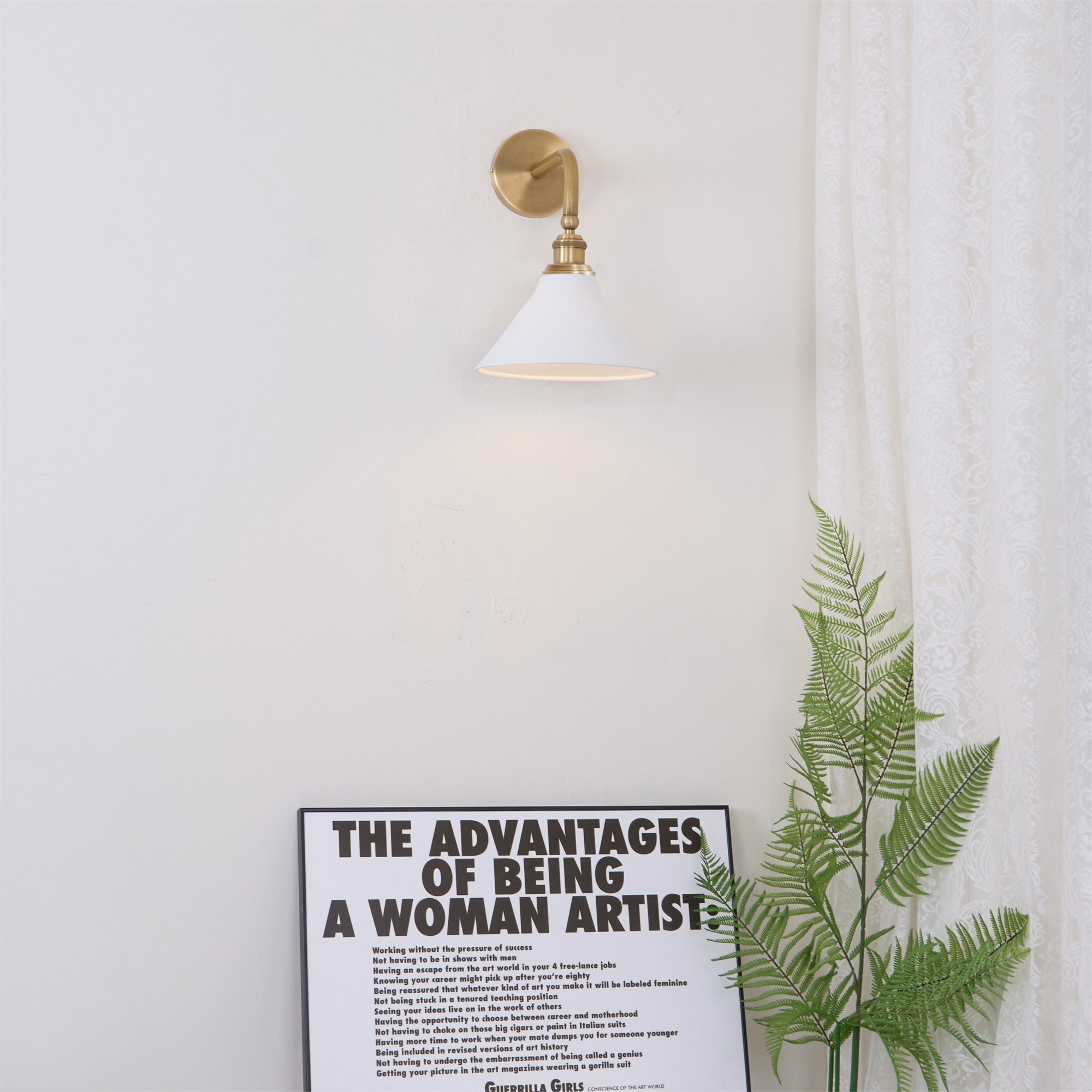 Zomareth Modern Minimalist Ceramics Wall Lamp - Lamp Copper