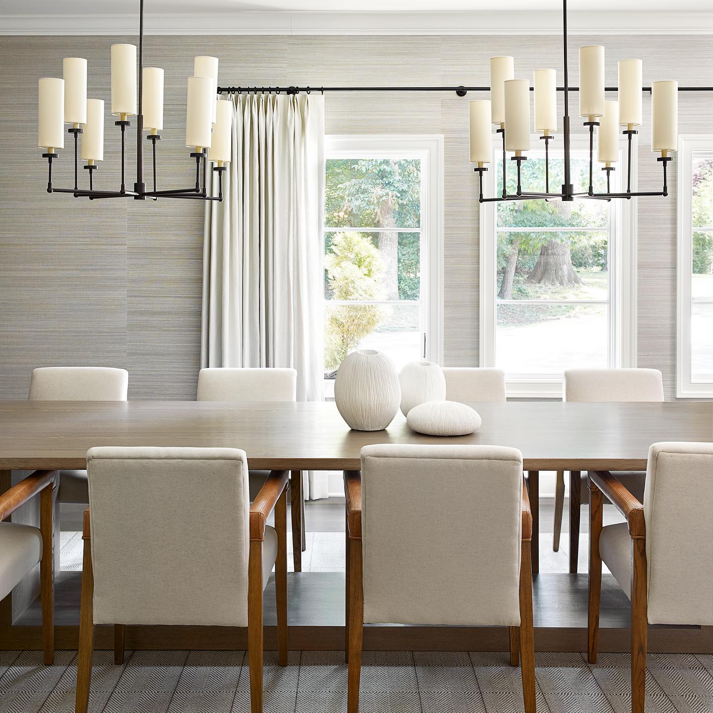 Eraeiel Postmodern Luxury Brass Fabric Chandelier - Lamp Copper