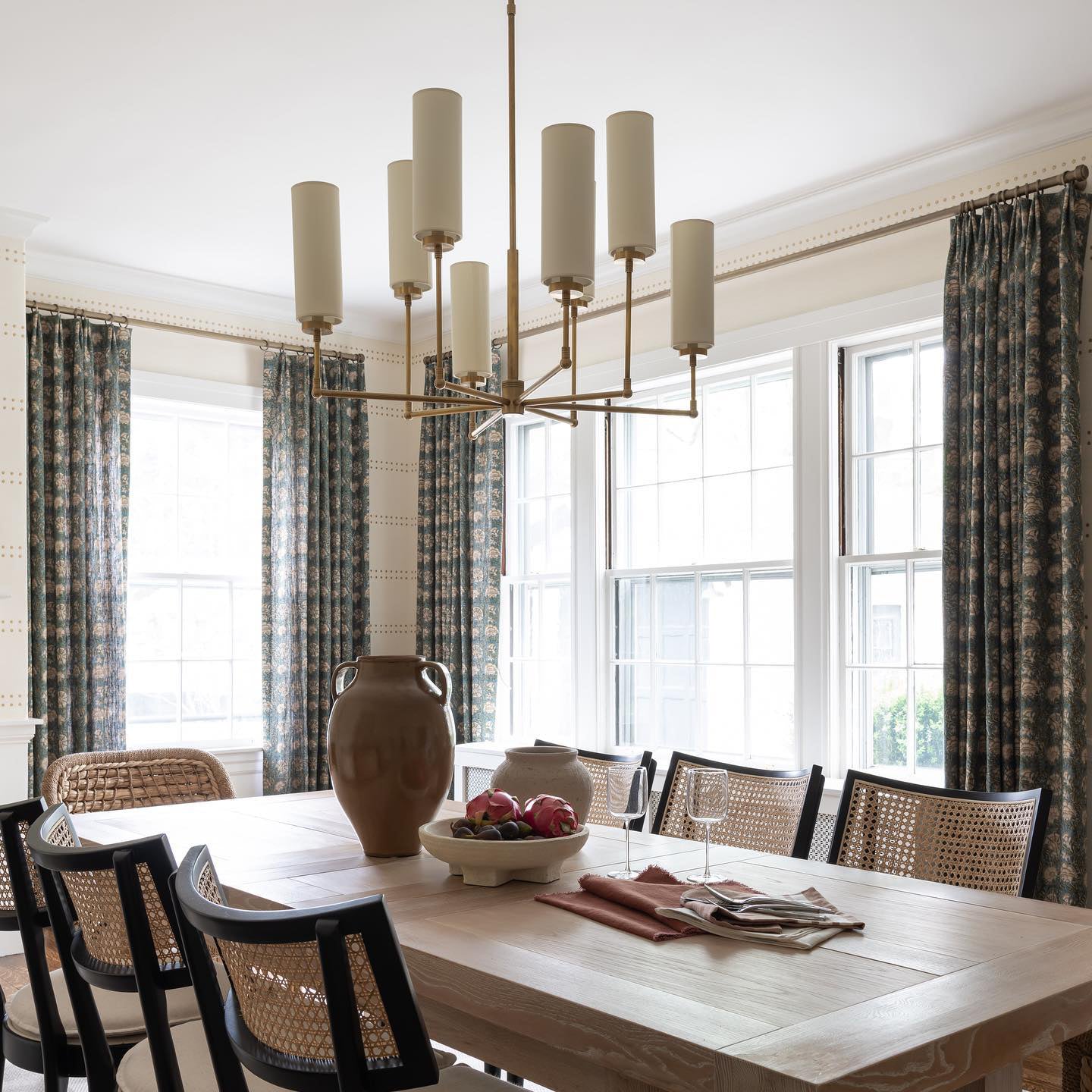 Eraeiel Postmodern Luxury Brass Fabric Chandelier - Lamp Copper