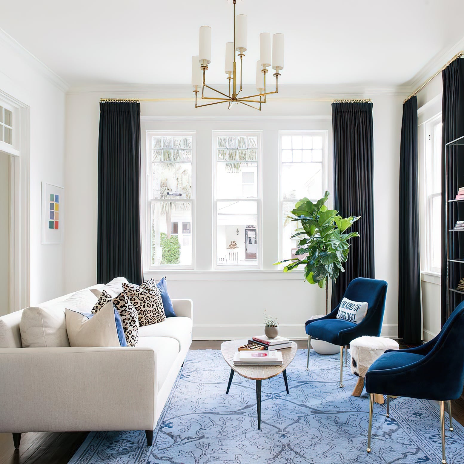 Eraeiel Postmodern Luxury Brass Fabric Chandelier - Lamp Copper