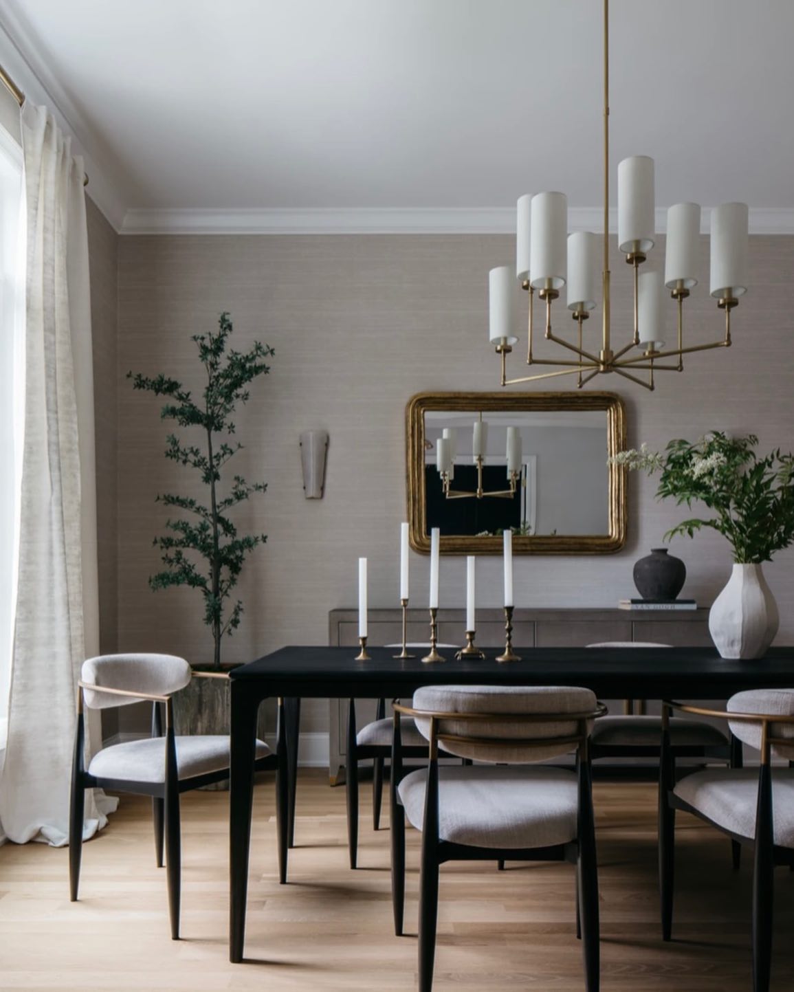 Eraeiel Postmodern Luxury Brass Fabric Chandelier - Lamp Copper