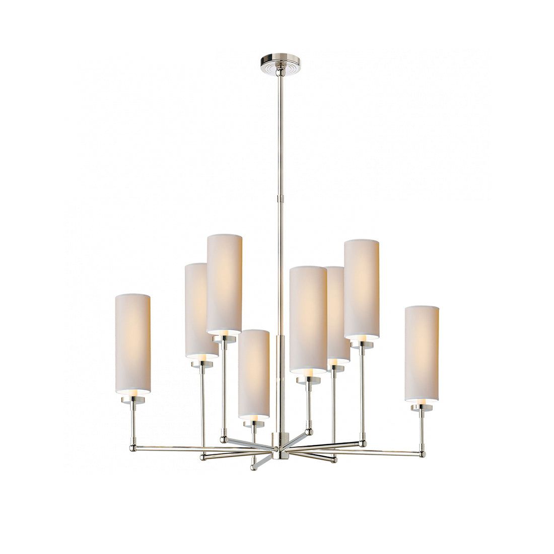 Eraeiel Postmodern Luxury Brass Fabric Chandelier - Lamp Copper