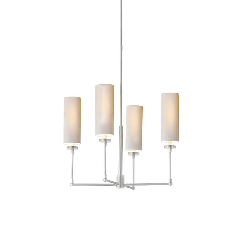 Eraeiel Postmodern Luxury Brass Fabric Chandelier - Lamp Copper