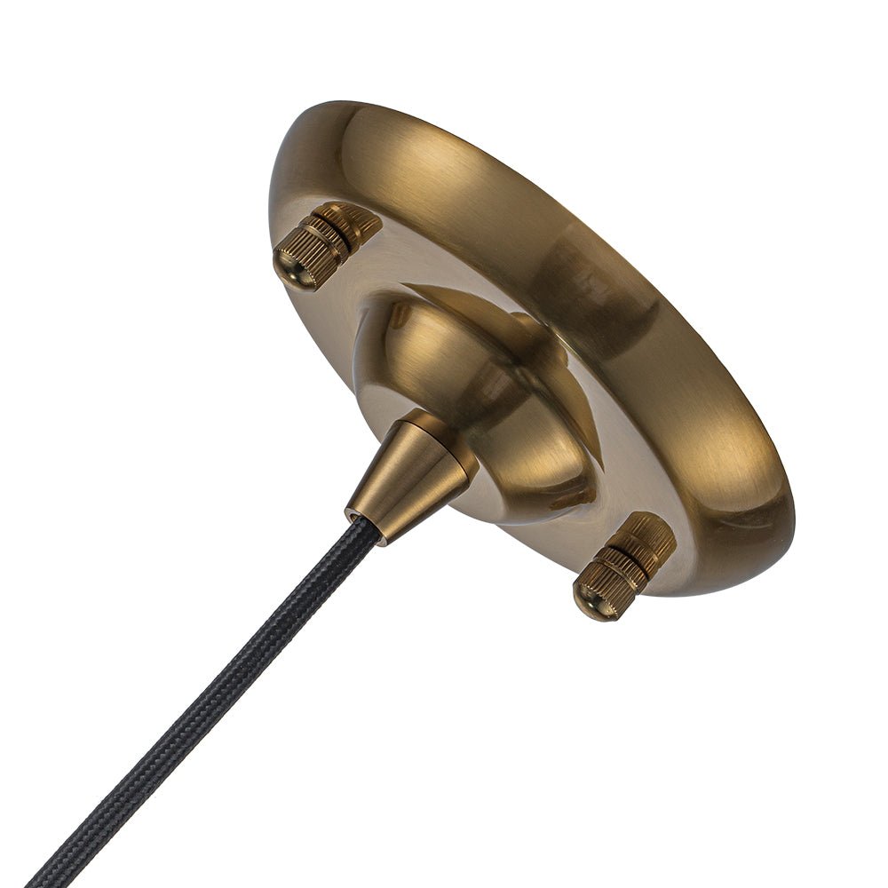 Elvora Modern Glass Chandelier - Lamp Copper