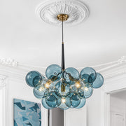 Elvora Modern Glass Chandelier - Lamp Copper